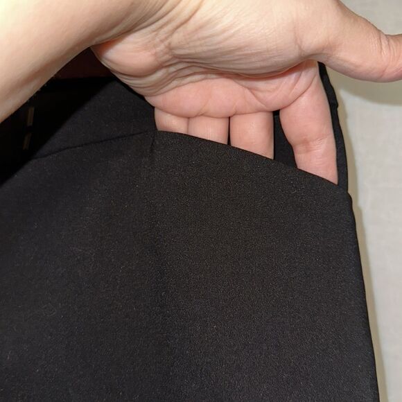 Ruby Rd. 14 Modern Tribe Black Professional Cropped Capri Pants - Picture 6 of 10